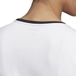 ADIDAS PERFORMANCE Adidas Tennis-Shirt Club 3 Stripes #19 Weiss Damen -Yonex Verkaufsgeschäft adidas DU0956 Shirt Club207 1000x1000 1