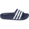 ADIDAS PERFORMANCE Adidas Badeschuhe Adilette Aqua 3-Streifen Dunkelblau Herren - 1 Paar