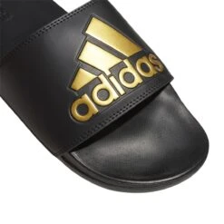 ADIDAS PERFORMANCE Adidas Badeschuhe Adilette Comfort Logo Schwarz/gold - 1 Paar -Yonex Verkaufsgeschäft adidas GY1946 adilette Comfort Sandale207 1200x1200 1