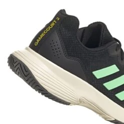 ADIDAS PERFORMANCE Adidas Tennisschuhe GameCourt 2 Allcourt Schwarz/grün Herren -Yonex Verkaufsgeschäft adidas HR0755 GameCourt 2 Tennisschuh208 1200x1200 1