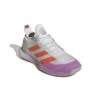 ADIDAS PERFORMANCE Adidas Tennisschuhe Adizero Ubersonic 4 Allcourt Weiss/orange/lila Damen