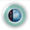 Polyfibre Tennissaite Poly Hightec Premium (Haltbarkeit+Kontrolle) Hellblau 200m Rolle