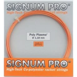 Besaitung Mit Tennissaite Signum Pro Poly Plasma (Haltbarkeit) Orange